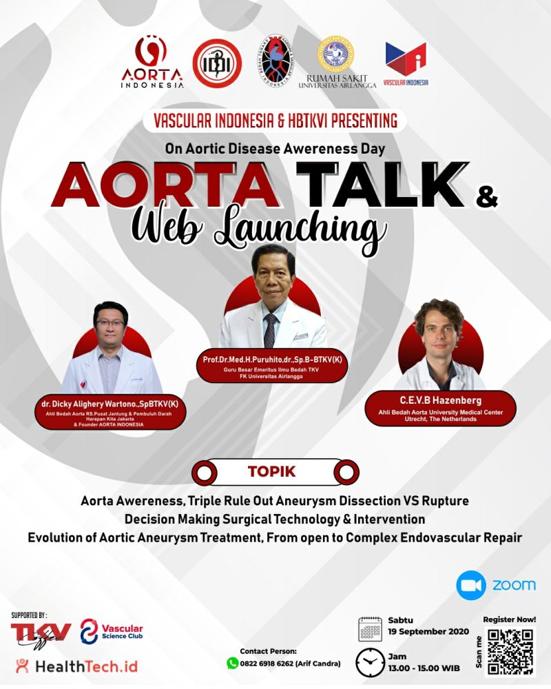 Aorta Talk And Web Launching Indonesian Association Of Thoracic